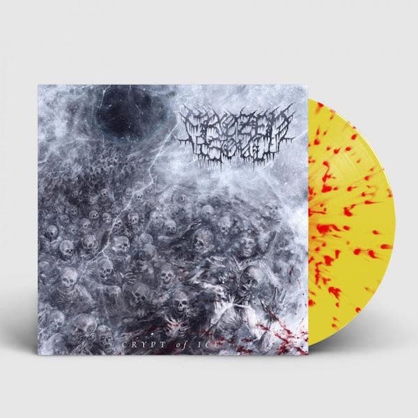 Crypt of Ice (sun yellow with red splatter vinyl)