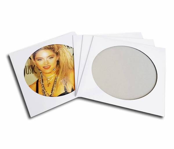 Sleeve for picture vinyl white