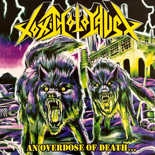 An Overdose of Death (neon yellow & black quad effect vinyl)