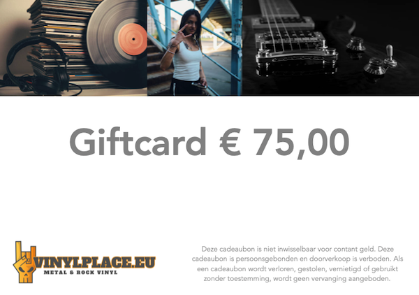 Giftcard € 75,00