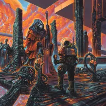 Overspace & Supertime (ice cauldron blue vinyl)