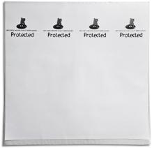 Record inner sleeves Protected (50 pieces)