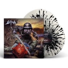 40 Years at War - The Greatest Hell of Sodom 2LP (clear with black splatter vinyl)