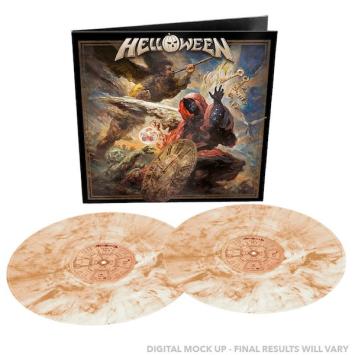 Helloween 2LP (brown & cream white marbled vinyl)