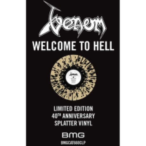 Welcome to Hell (gold with black splatter vinyl)