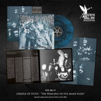 The Principle of Evil Made Flesh (galaxy aqua blue & black vinyl)