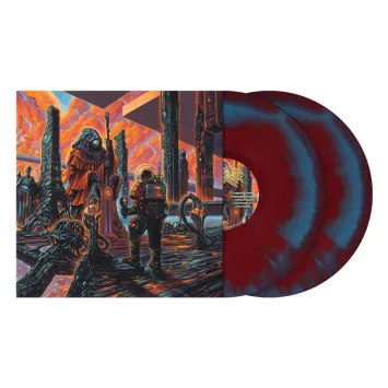 Overspace & Supertime 2LP (hyper solstice - red & blue melt vinyl)
