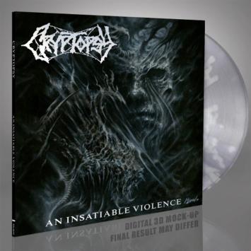 An Insatiable Violence (crystal clear with white splatter vinyl)