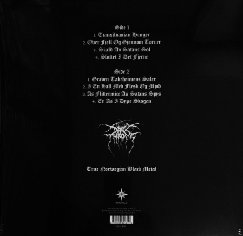 Transilvanian Hunger (black vinyl)