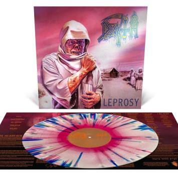 Leprosy (custom tri-colour merge with splatter vinyl)