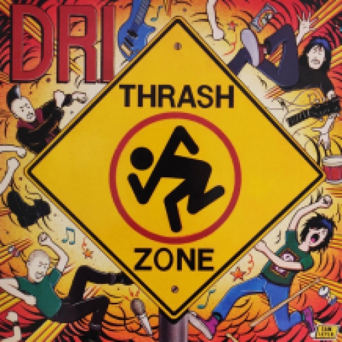 Thrash Zone (orange, yellow & white splatter vinyl)