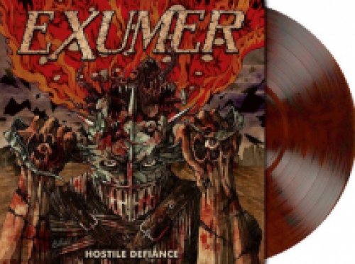 Hostile Defiance (red, brown & black marbled vinyl)