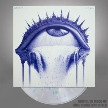 Coma (transparent with white and turquoise splatter vinyl)