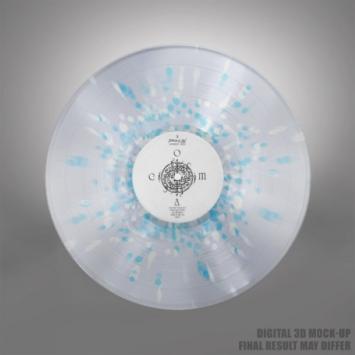 Coma (transparent with white and turquoise splatter vinyl)