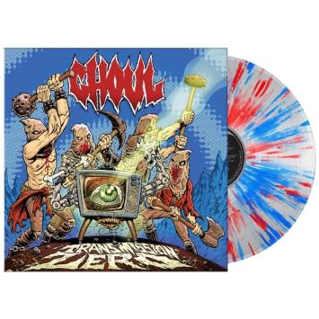 Transmission Zero (clear with red & blue splatter vinyl)