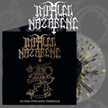Suomi Finland Perkele (ultra clear with gold and black splatter vinyl)
