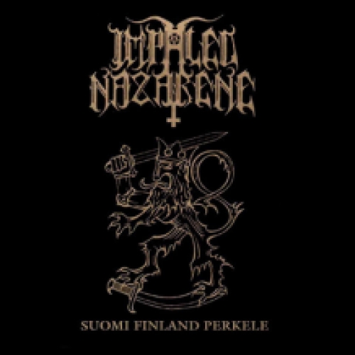 Suomi Finland Perkele (ultra clear with gold and black splatter vinyl)