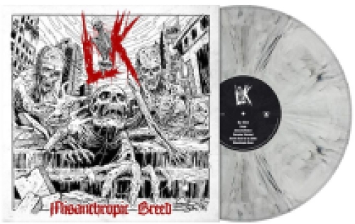 Misanthropic Breed (white & black marbled vinyl)