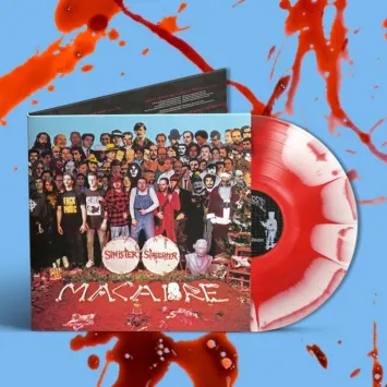 Sinister Slaughter (white & red sunburst vinyl)