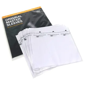 Mobile Fidelity Original Master Sleeves MFSL | Antistatische LP Binnenhoezen | 50 Stuks