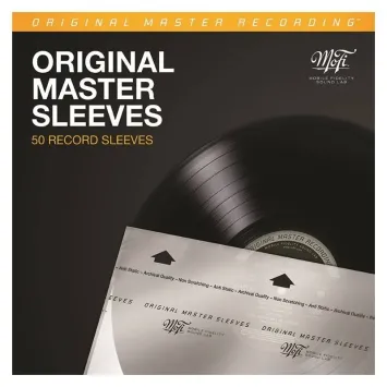 Mobile Fidelity Original Master Sleeves MFSL | Antistatische LP Binnenhoezen | 50 Stuks