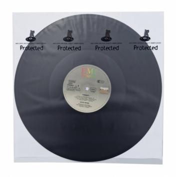 Record inner sleeves Protected (50 pieces)