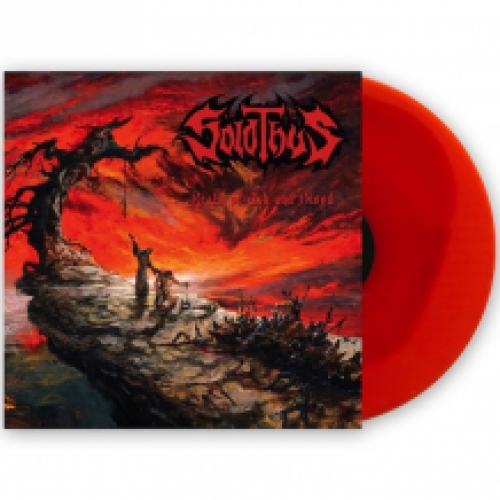 Realm of Ash and Blood (transparent red inside transparent orange vinyl)