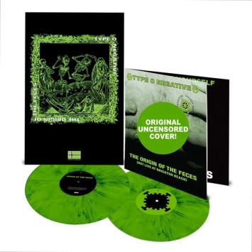 The Origin of the Feces (not live at Brighton Beach) 2LP (green & black marbled vinyl)